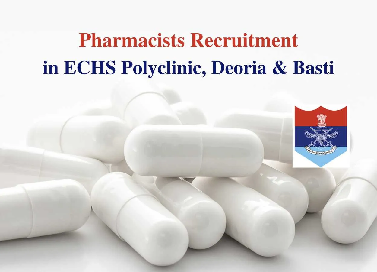 ECHS Polyclinic invites applications for post of Pharmacist