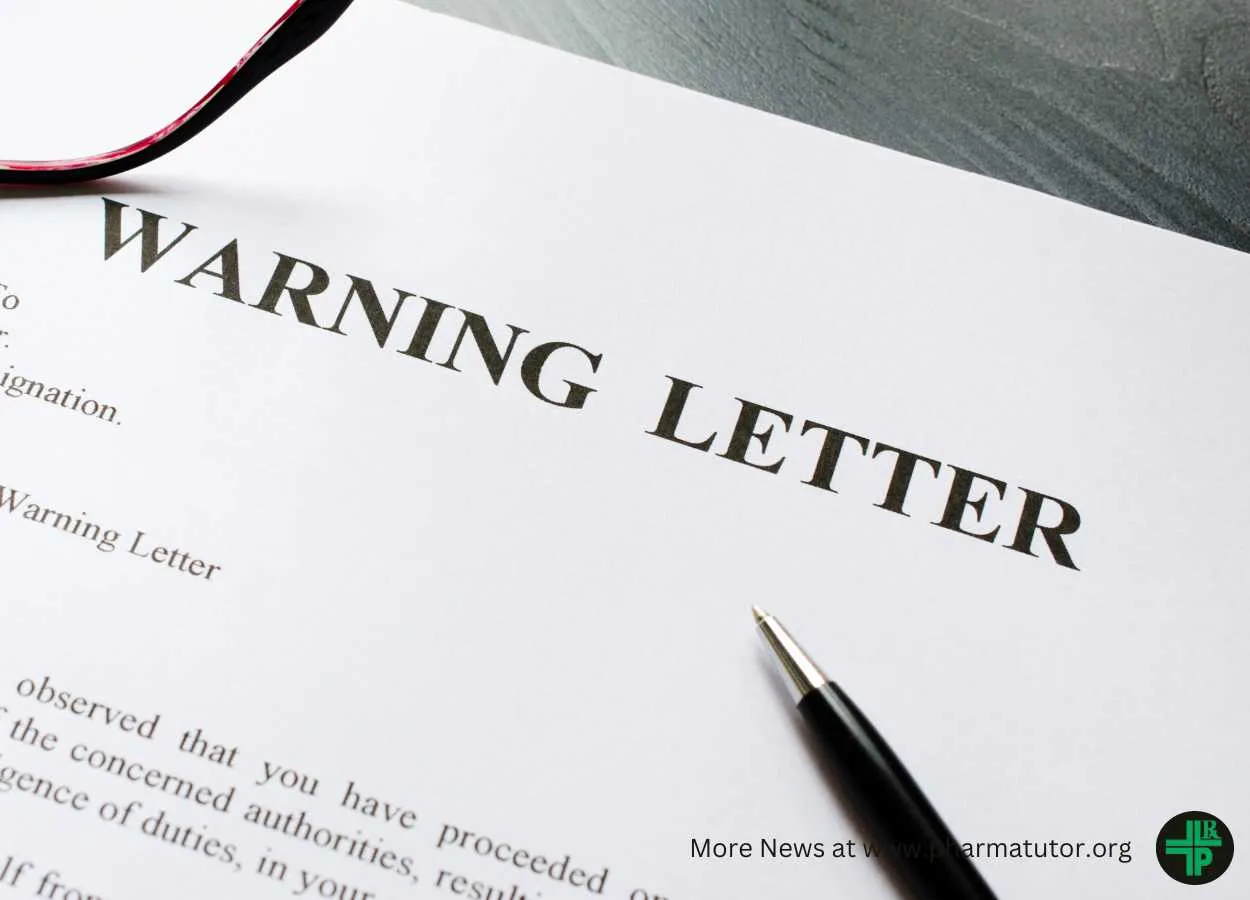 Eugia Pharma receives warning letter from FDA