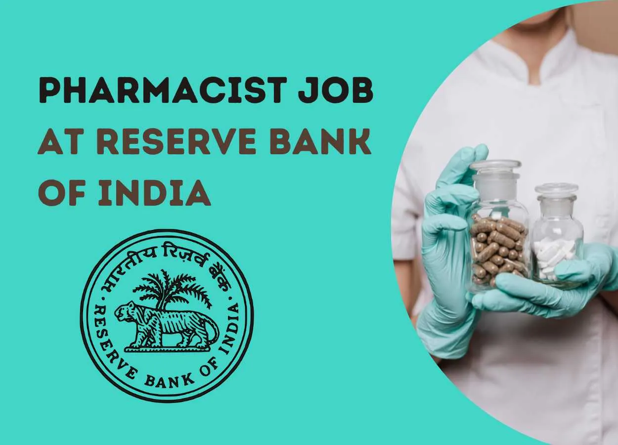 Interview for Pharmacist at the office of Reserve Bank of India