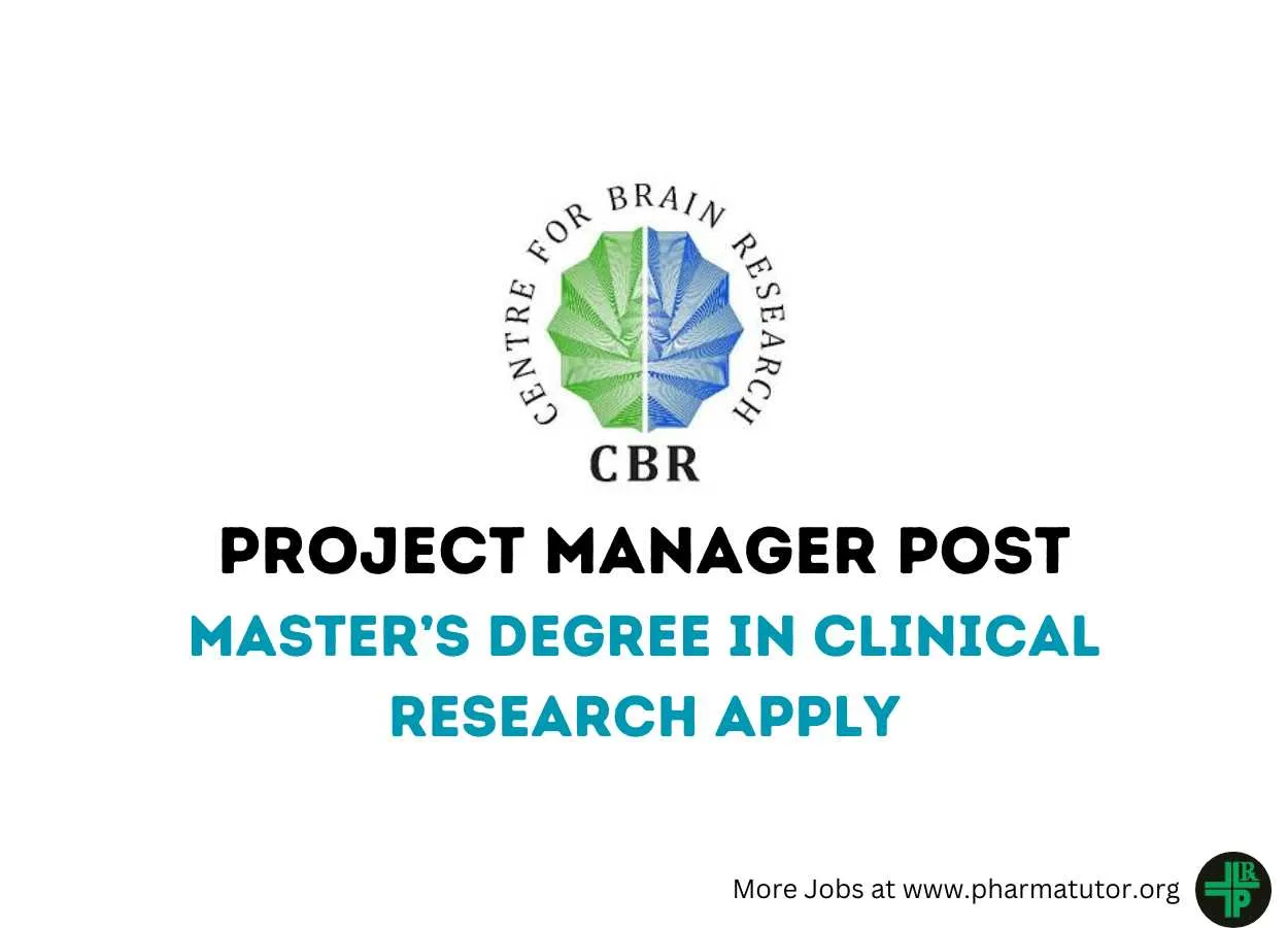Job for Project manager at Centre for Brain Research, IISc