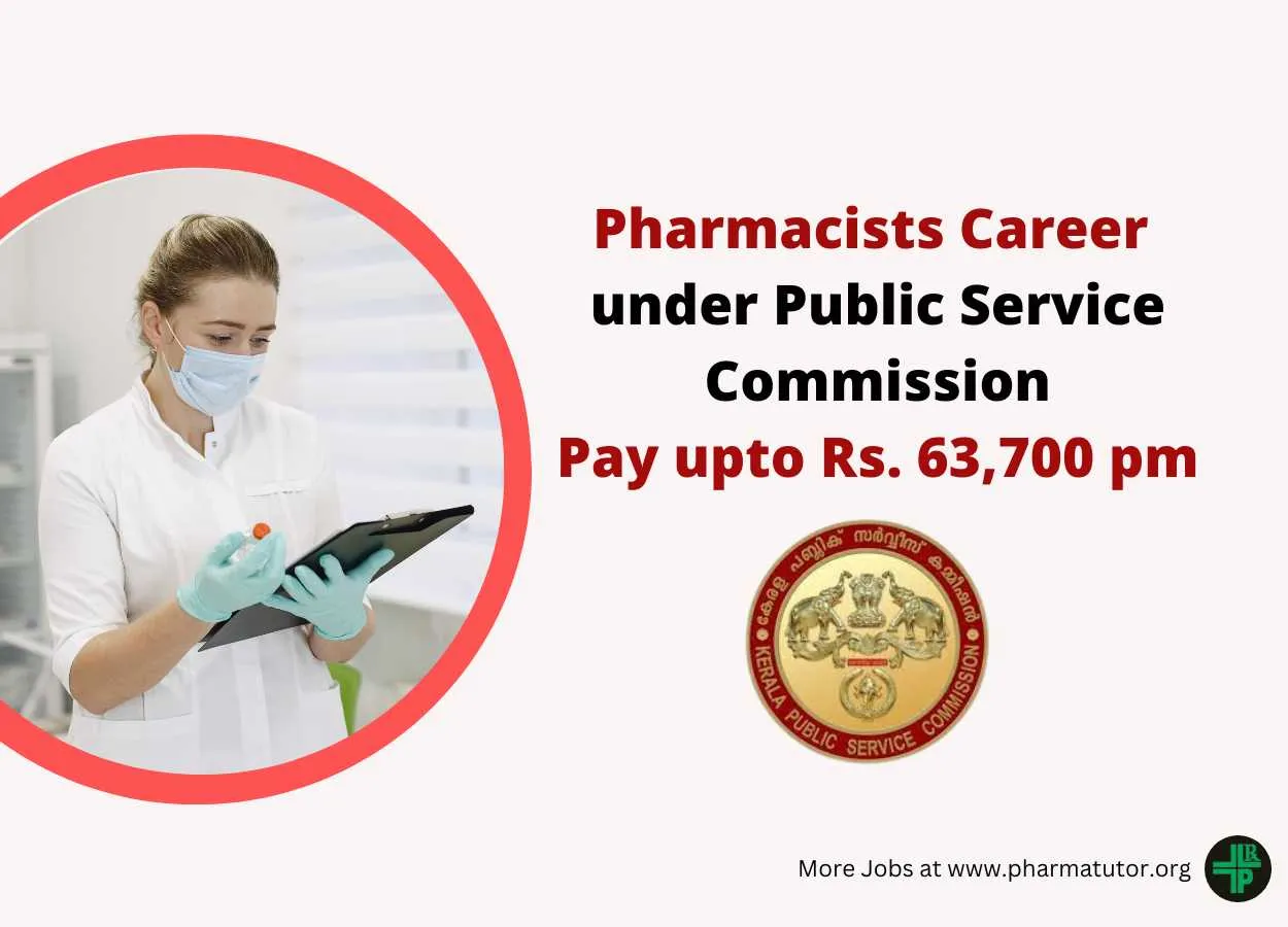 Apply Online for Pharmacists under Public Service Commission