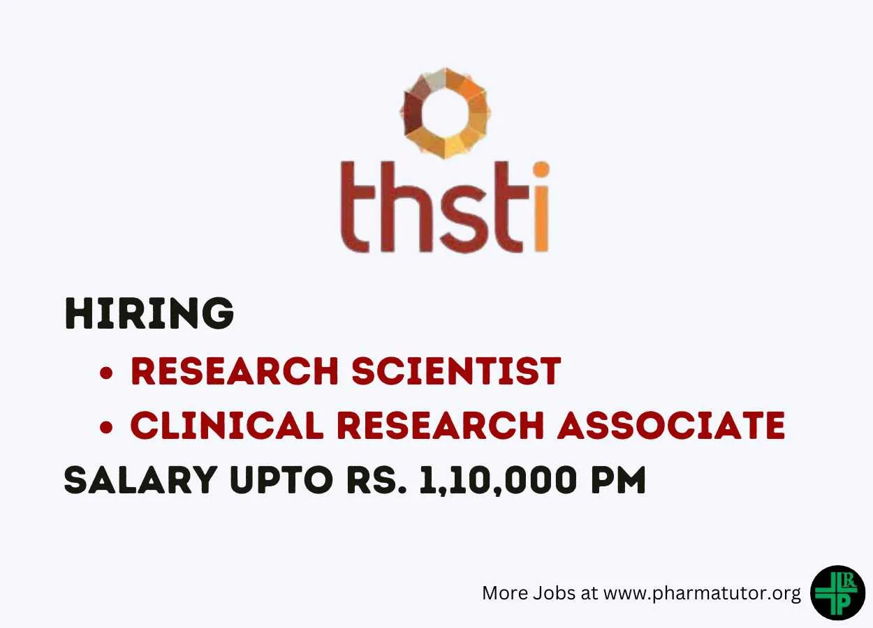 THSTI looking for Research Scientist, Clinical Research Associate