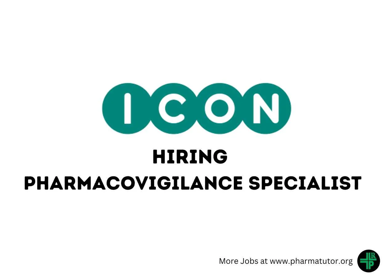 Work as Pharmacovigilance Specialist at ICON plc