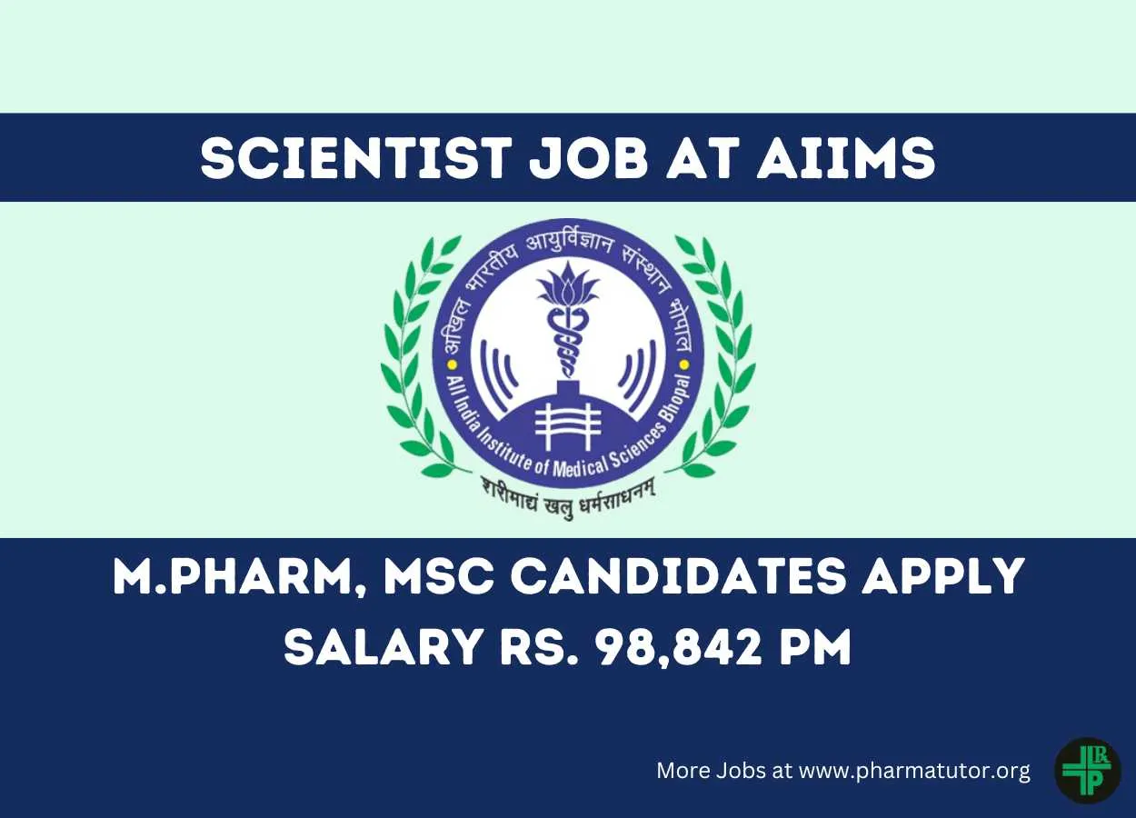 Career for Scientist at All India Institute of Medical Sciences