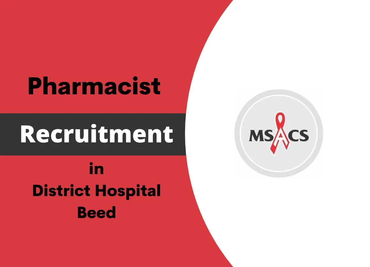 Job for Pharmacist in District Hospital Beed