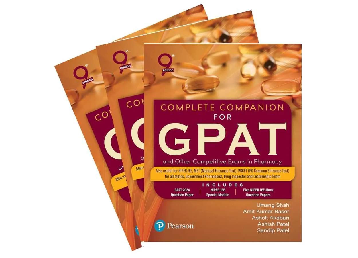 9th edition of Complete Companion for GPAT and Other Competitive Examination in Pharmacy published