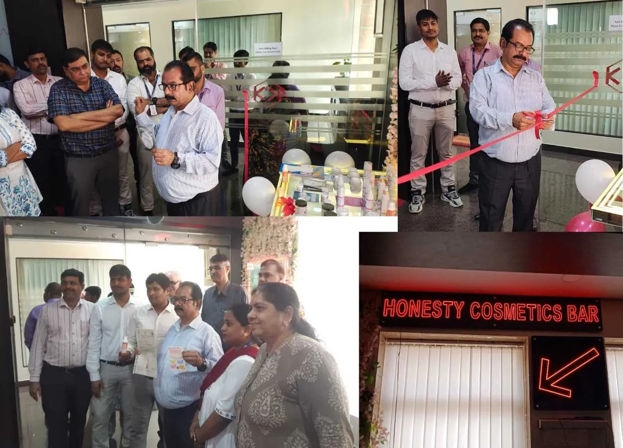 Inauguration of Honesty Cosmetics Bar at Kumar Organics