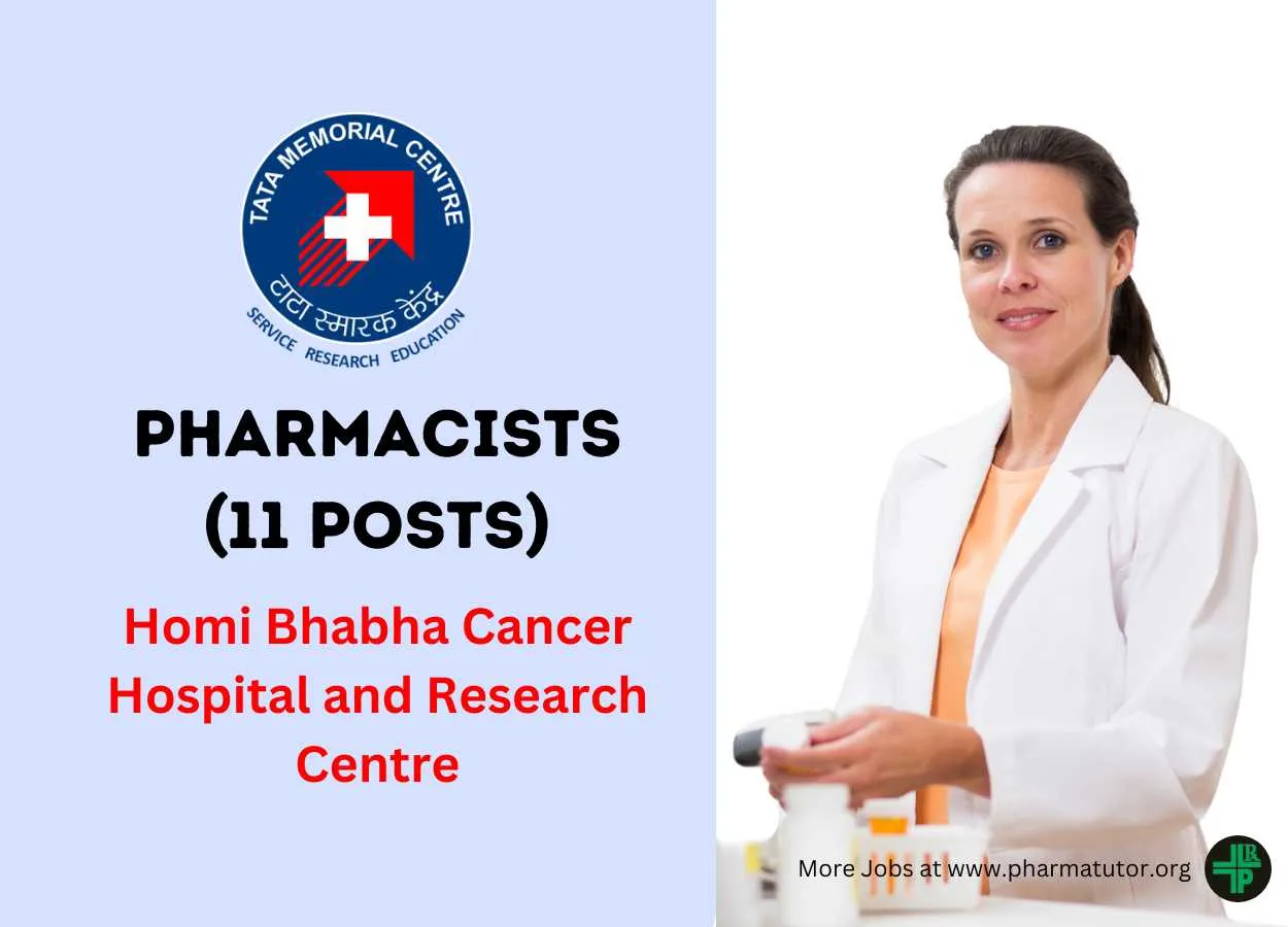 Interview for Pharmacist at Homi Bhabha Cancer Hospital and Research Centre