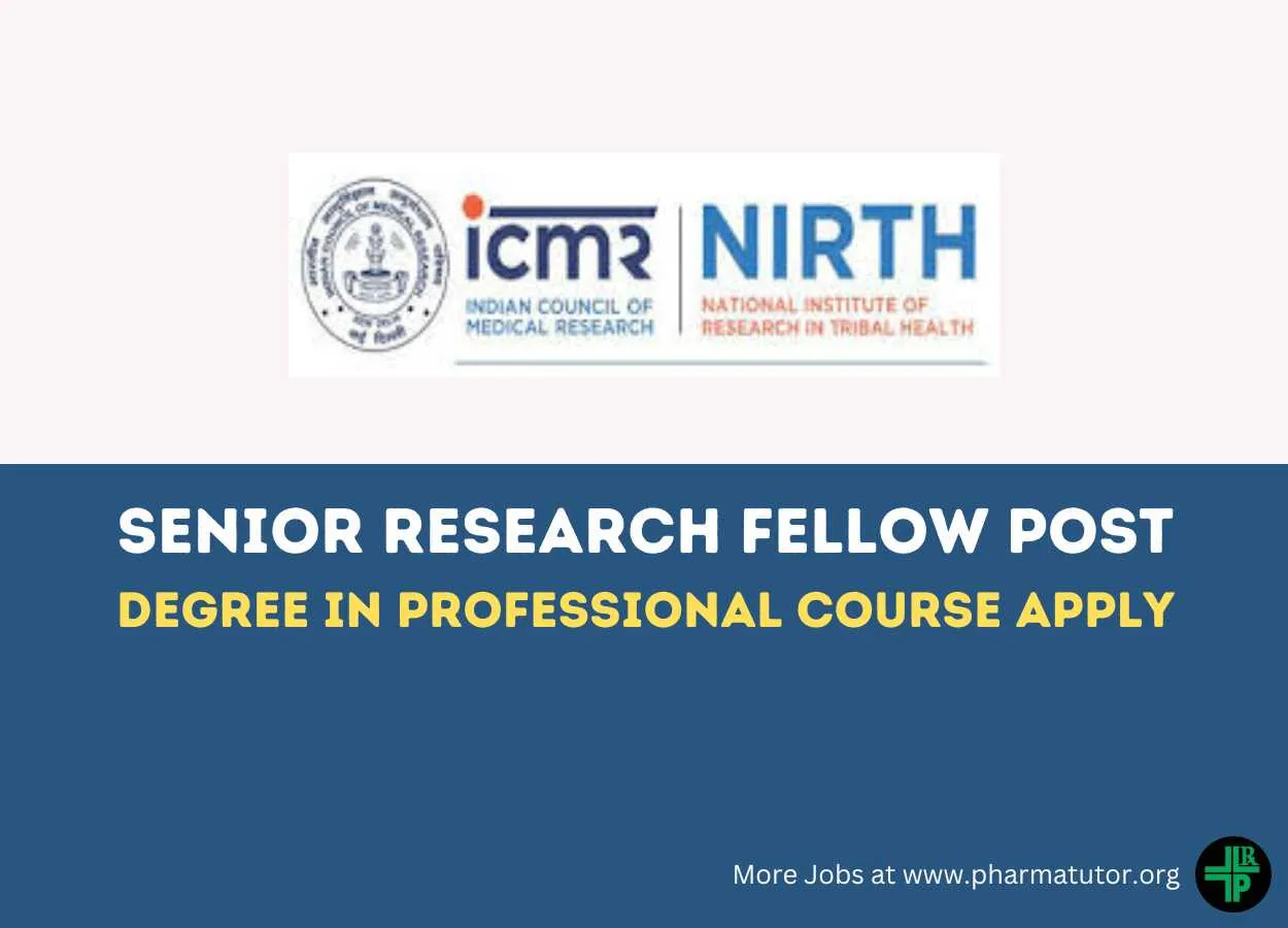 Vacancy for Senior Research Fellow at NIRTH