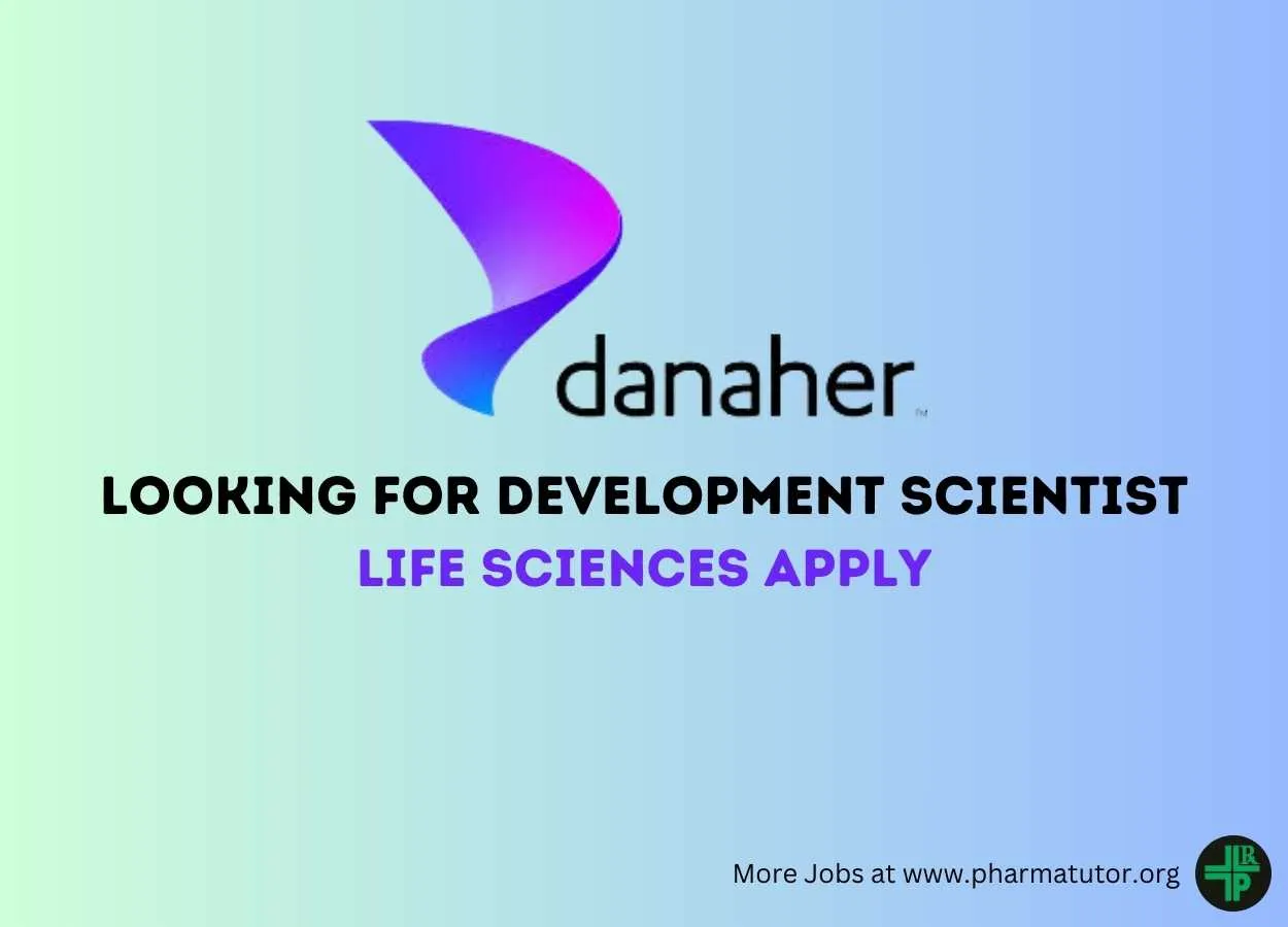 Danaher looking for Development Scientist