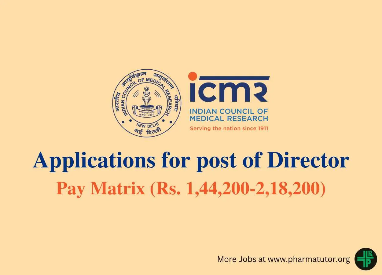 ICMR-NICHDR invites online applications for post of Director