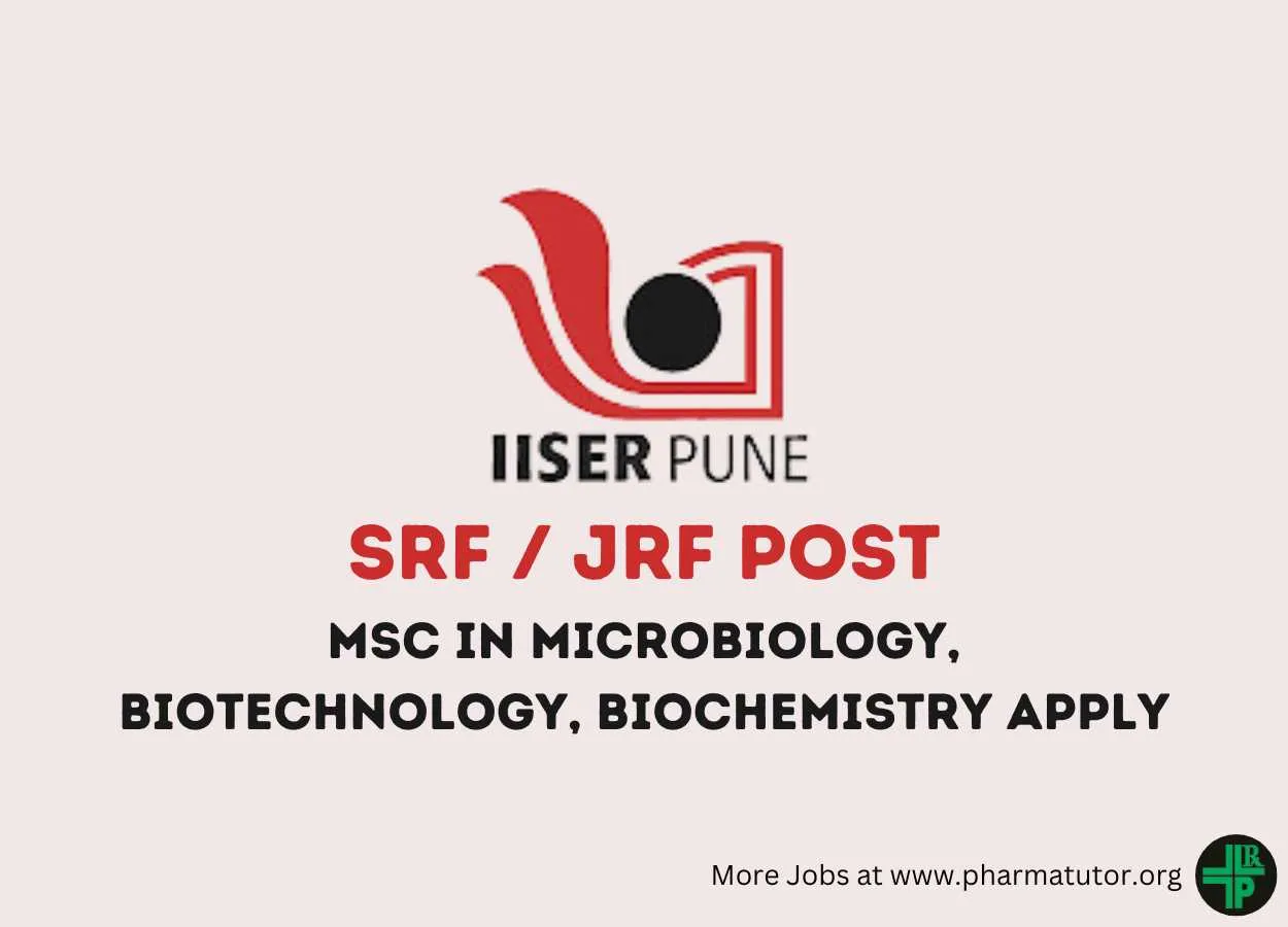 Indian Institute of Science Education and Research looking for SRF, JRF