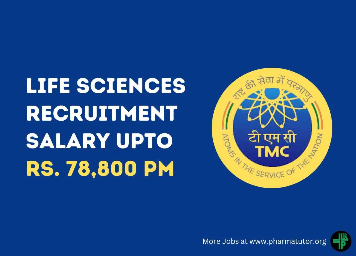 Life Sciences Recruitment at ACTREC, Tata Memorial Centre