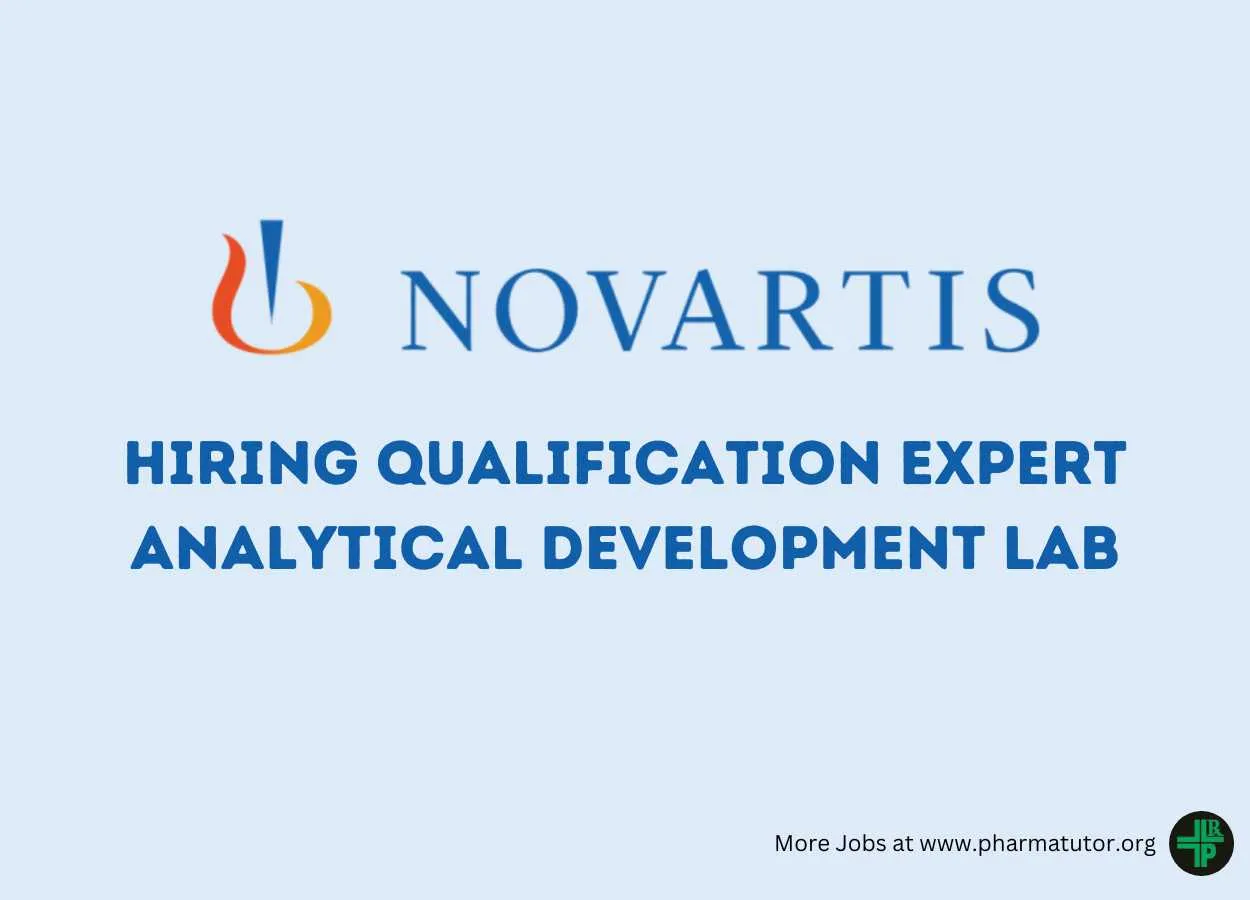 Novartis Hiring Qualification Expert