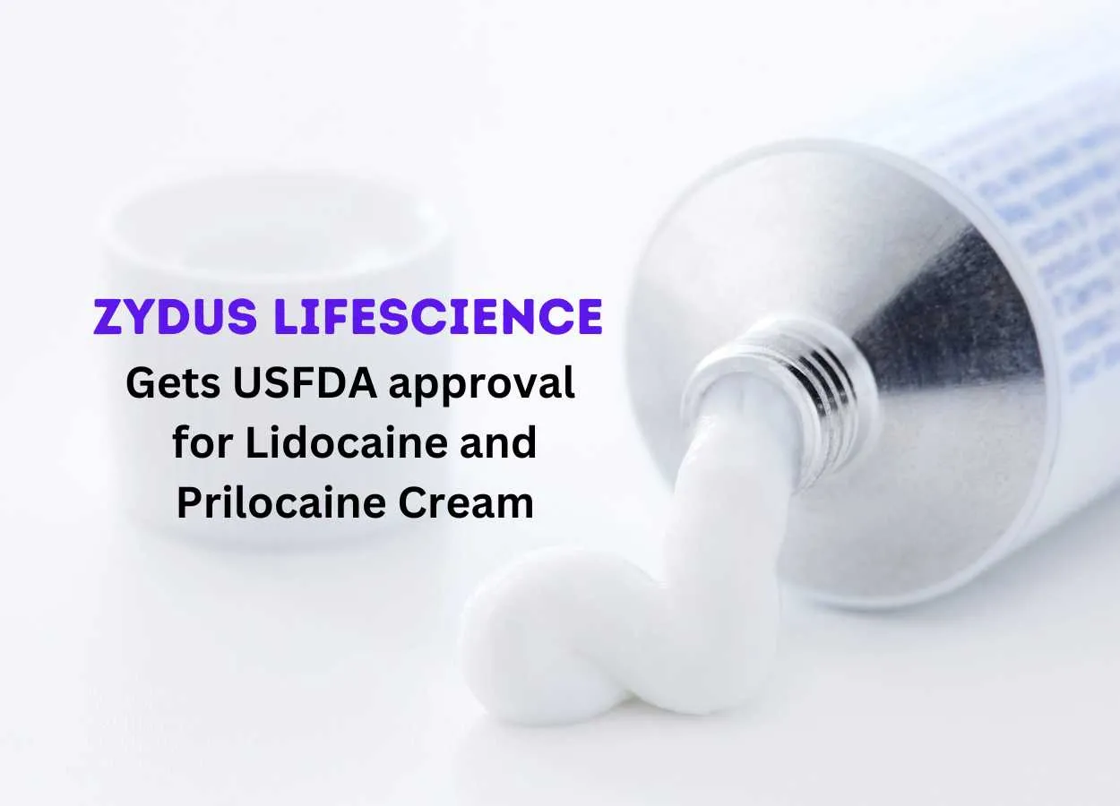 Zydus receives final approval from USFDA for Lidocaine and Prilocaine Cream USP | PharmaTutor