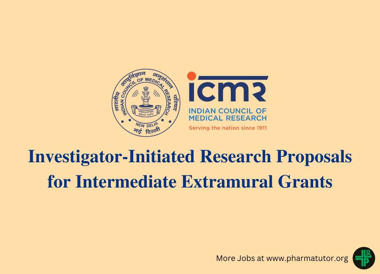 Call for Investigator-Initiated Research Proposals for Intermediate Extramural Grants by ICMR
