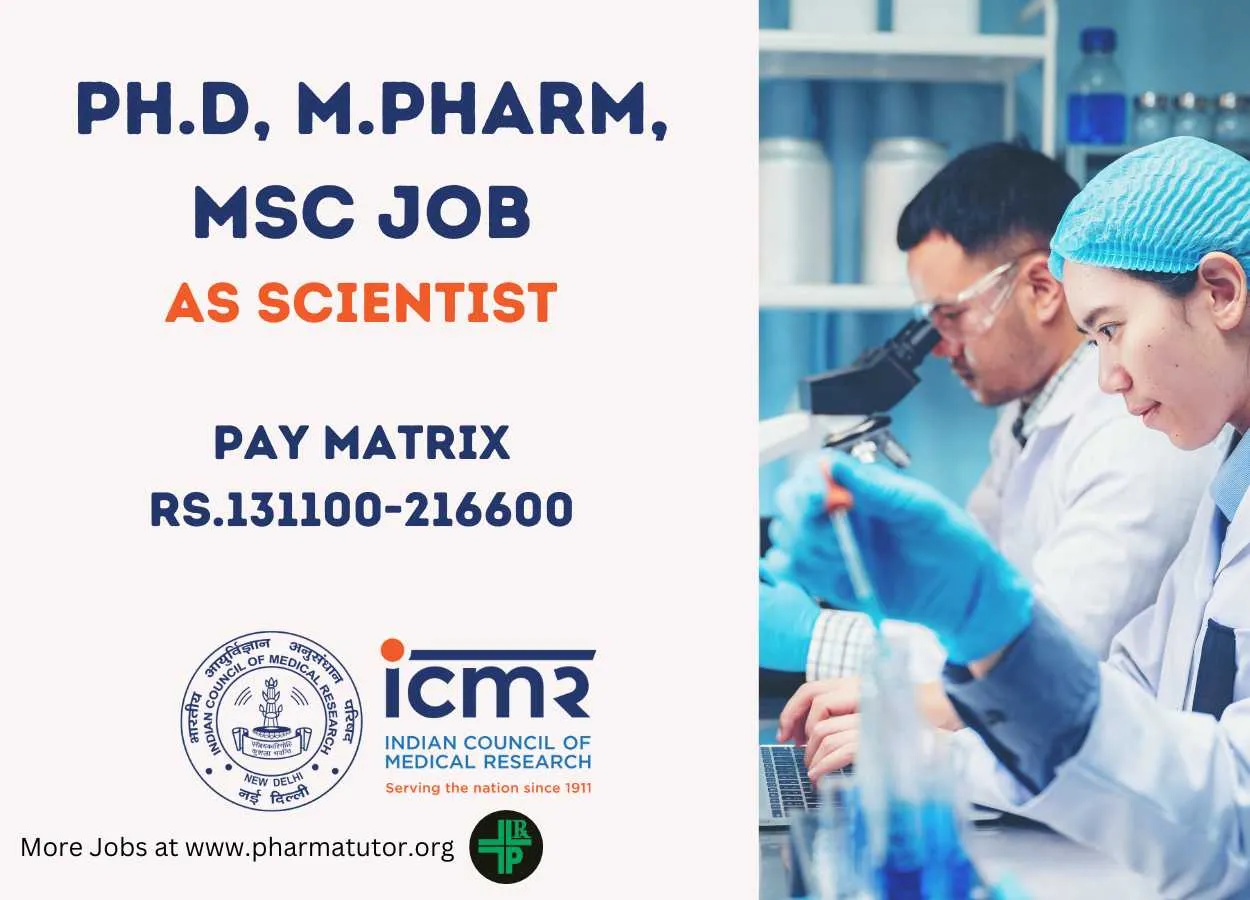 ICMR invites online applications for Scientist Post