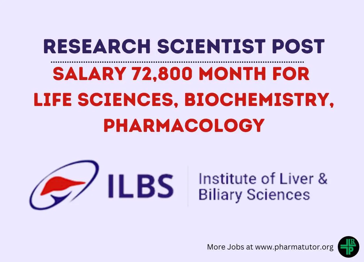 Job for Research Scientist at ILBS