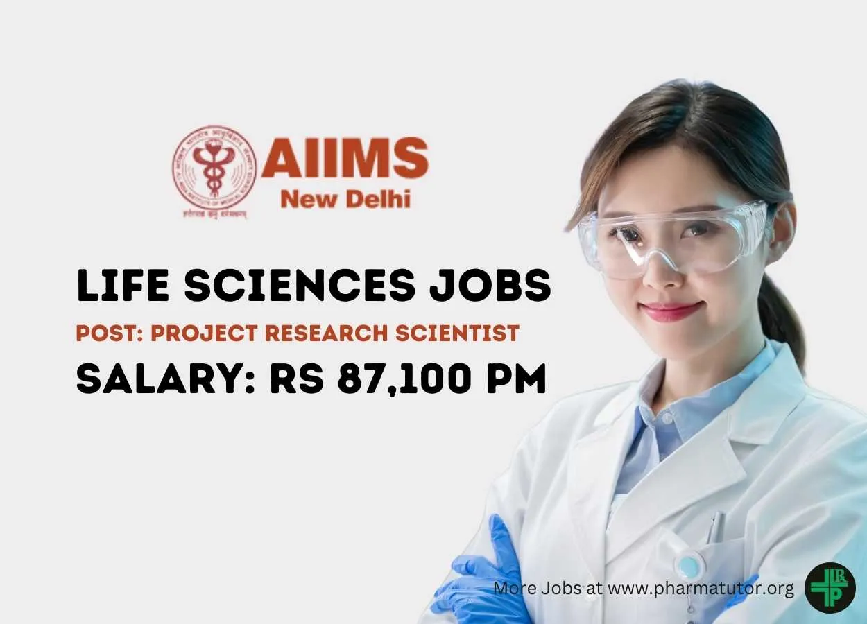 Life sciences recruitment as Project Research Scientist for Acute Lymphoblastic Leukemia research at AIIMS