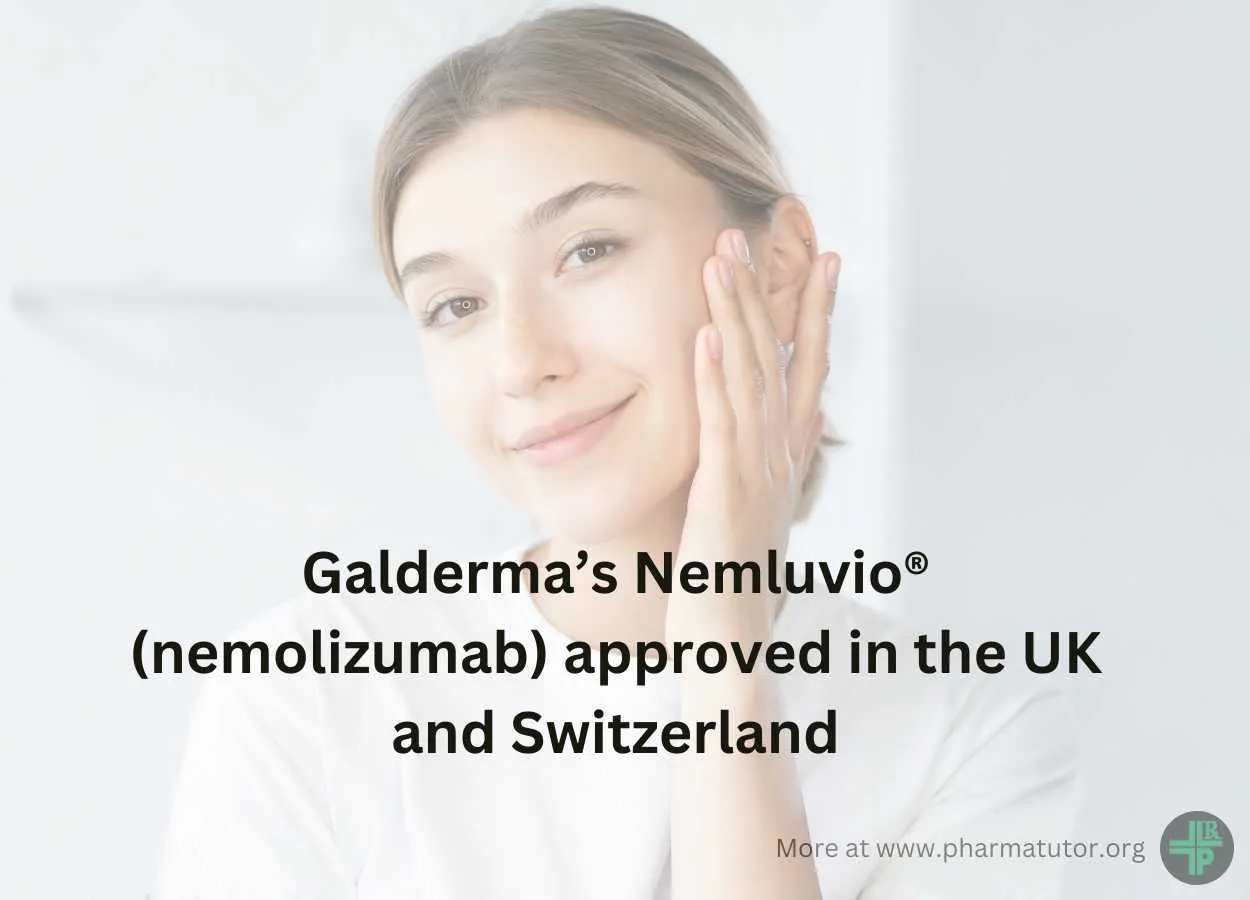 Nemluvio of Gladerma granted marketing authorization in the United Kingdom and Switzerland