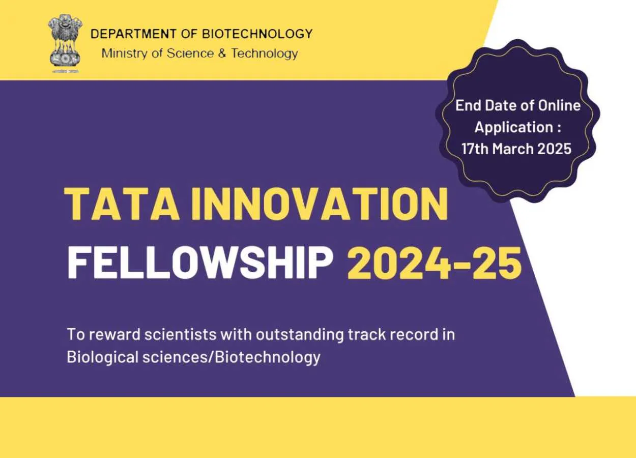 Tata Innovation Fellowship