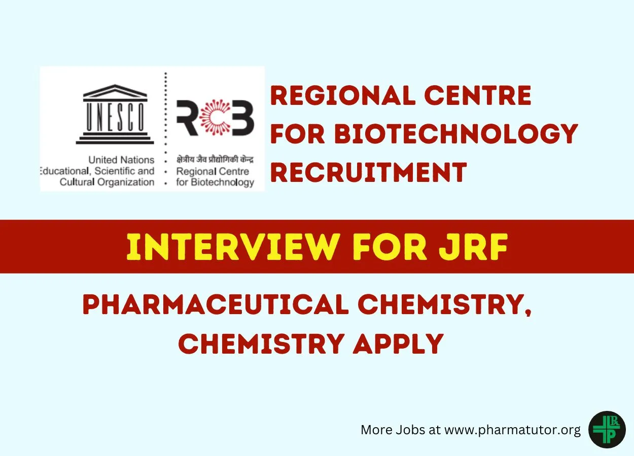 Interview for JRF at Regional Centre for Biotechnology