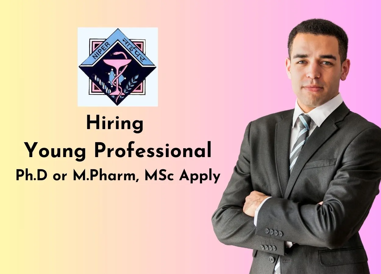 NIPER Hiring Young Professional