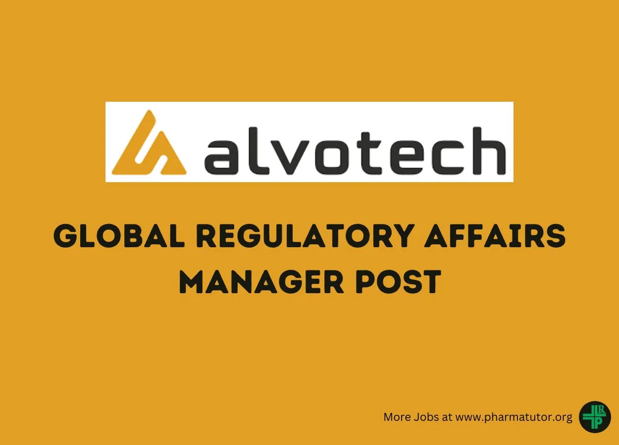 Work as Global Regulatory Affairs Manager at Alvotech