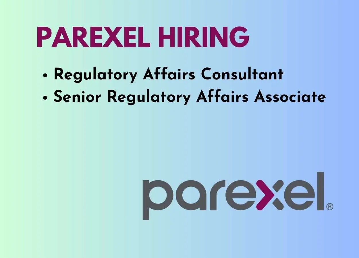 Openings in Regulatory Affairs at PAREXEL