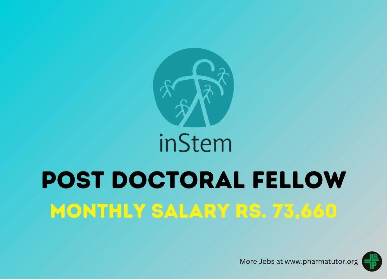 iBRIC-inStem invites applications for Post Doctoral Fellow