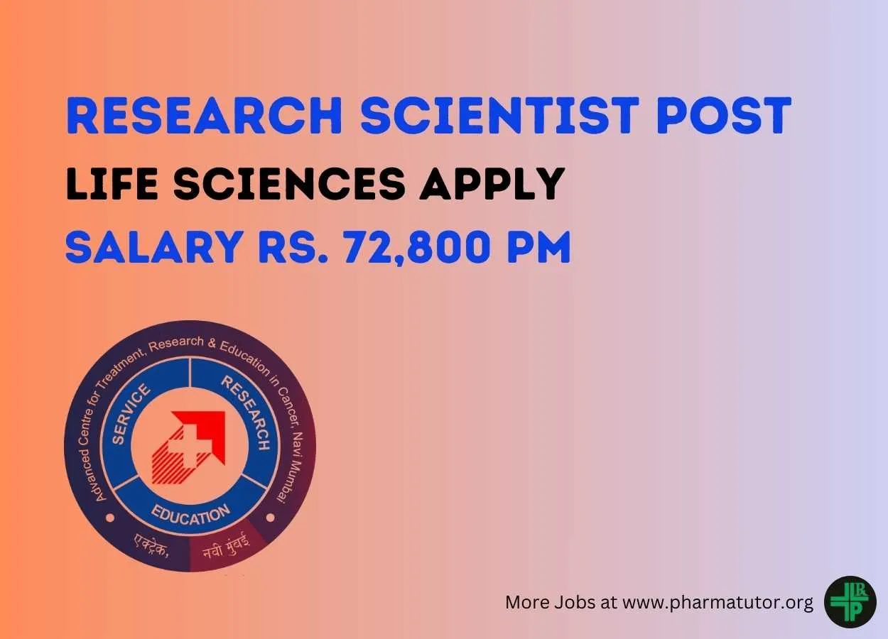 Opportunity to Join ACTREC as Research Scientist
