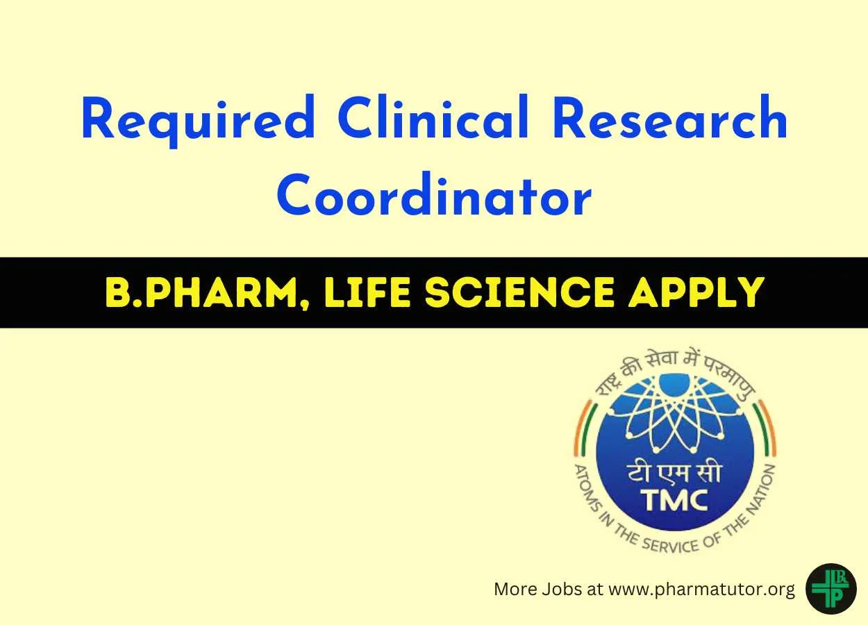Tata Memorial hospita Required Clinical Research Coordinator