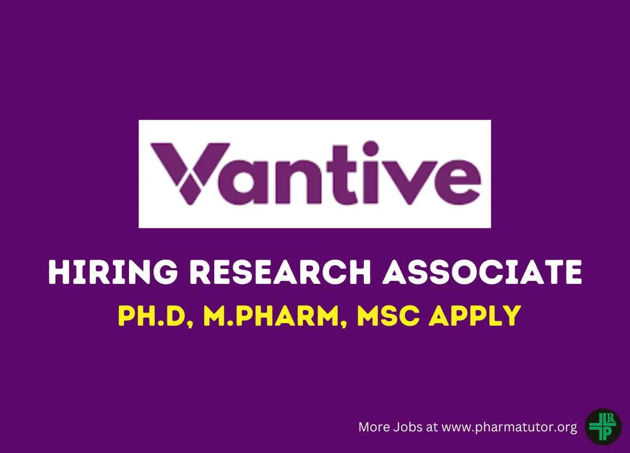 Vantive Hiring Research Associate