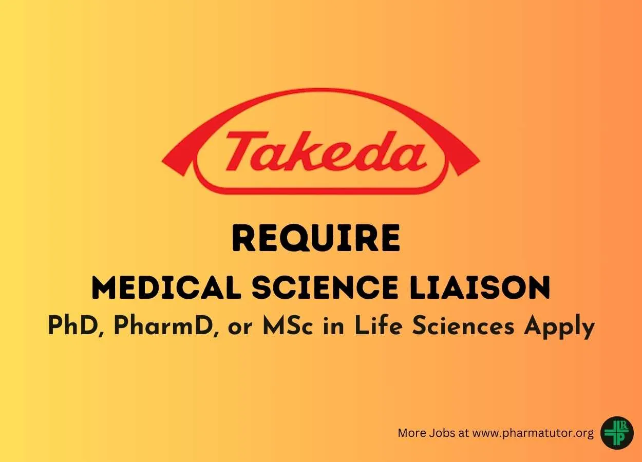 Work as Medical Science Liaison at Takeda