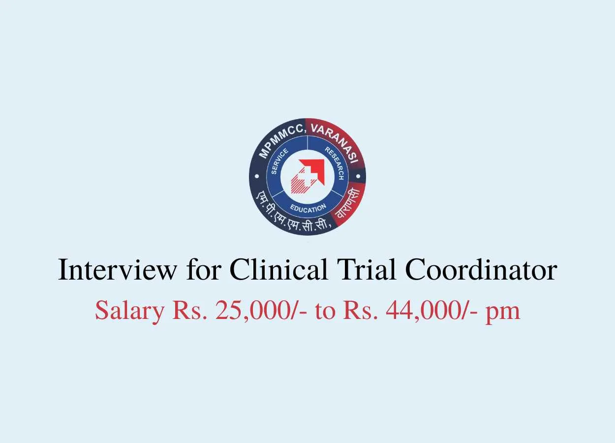 Interview for Clinical Trial Coordinator at MPMMMCC