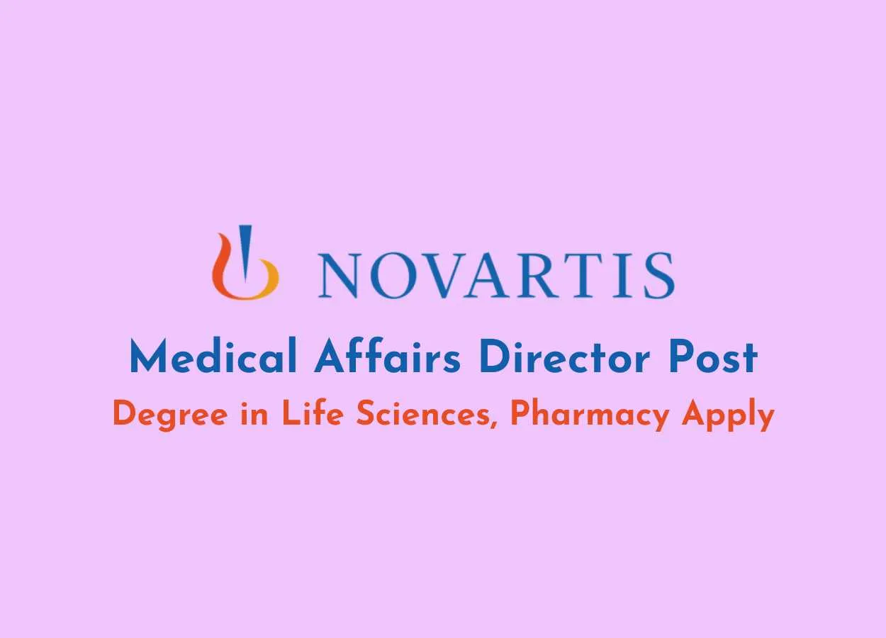 Work as Medical Affairs Director at Novartis