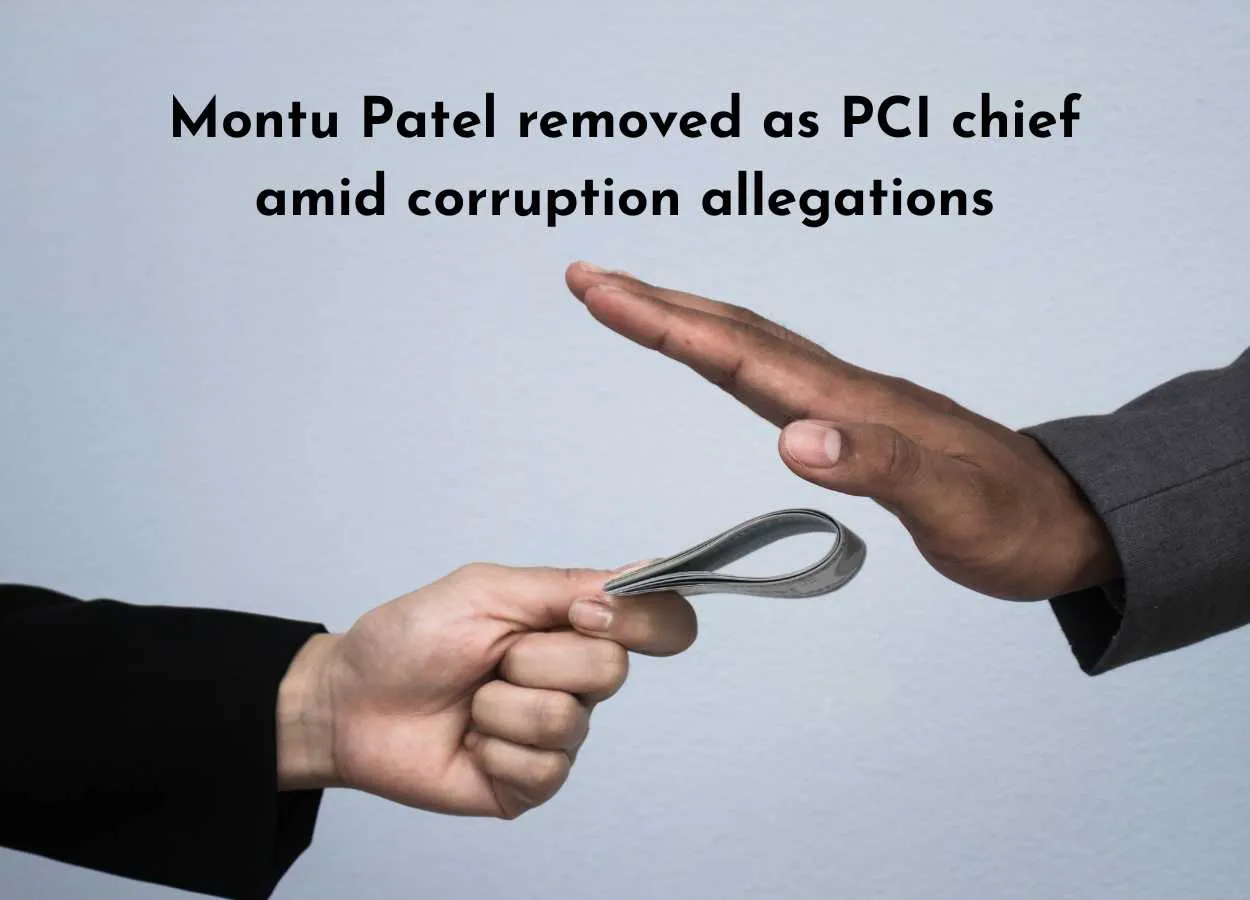 Montu Patel removed as PCI chief amid corruption allegations