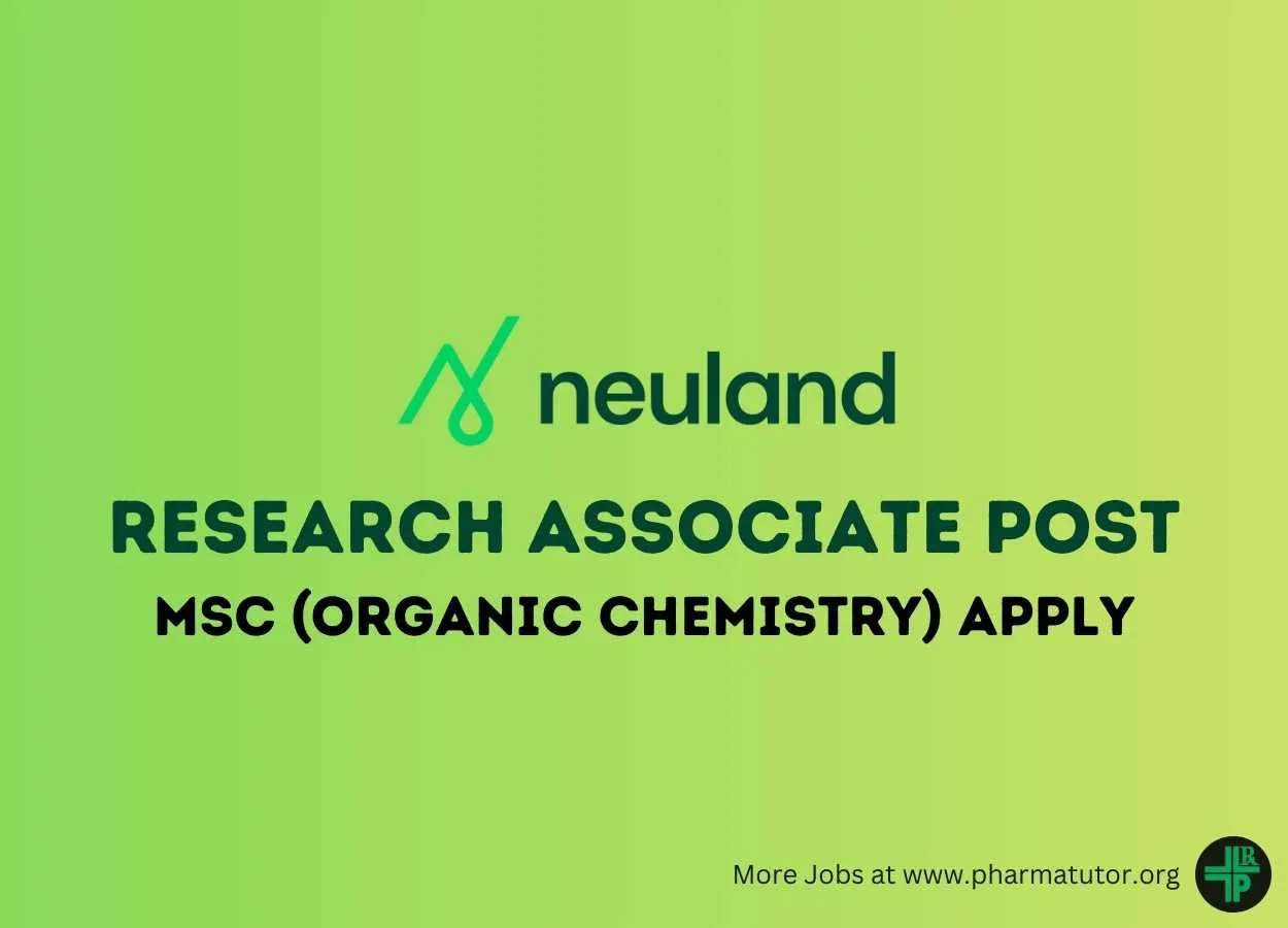 Neuland looking for Research Associate