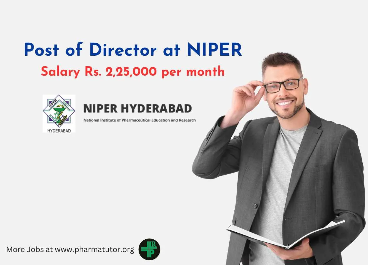 Applications for the post of Director at NIPER