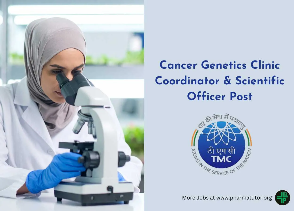 Apply Online for Cancer Genetics Clinic Coordinator & Scientific Officer at TMC