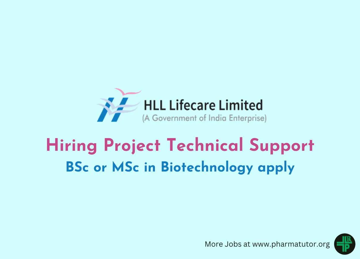 HLL Lifecare Hiring Project Technical Support