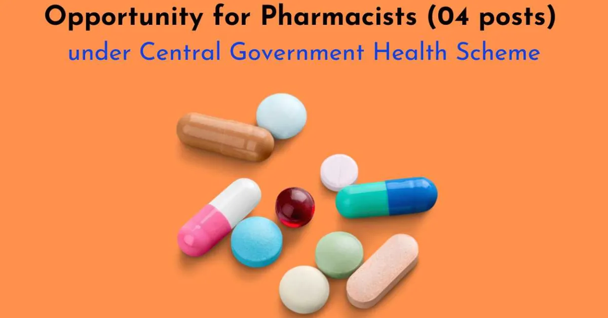 Opportunity for Pharmacists under Central Government Health Scheme