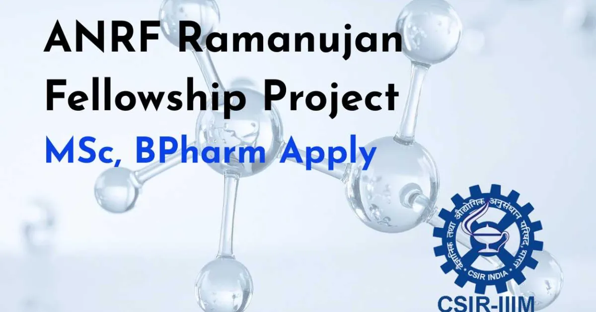 ANRF Ramanujan Fellowship Project at IIIM