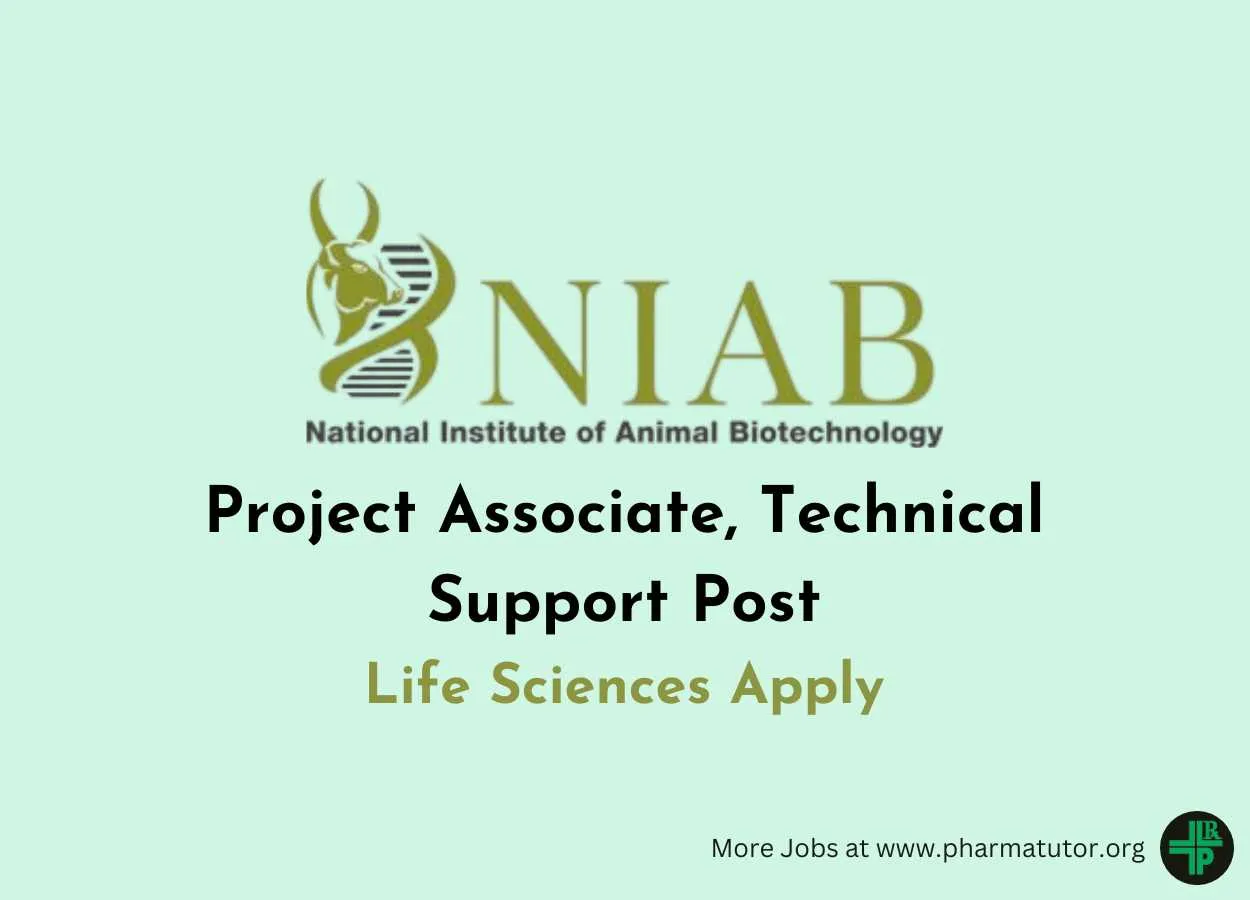 Apply Online for Project Associate, Technical Support at NIAB