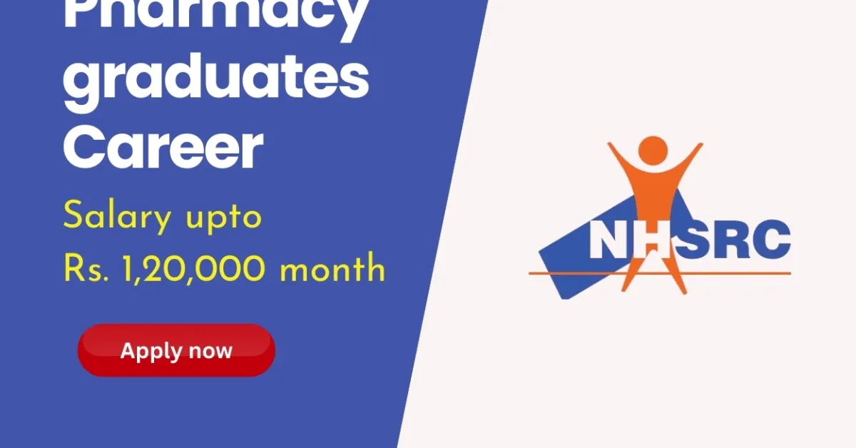 Career for Pharmacy graduates in Public Health Administration at NHSRC