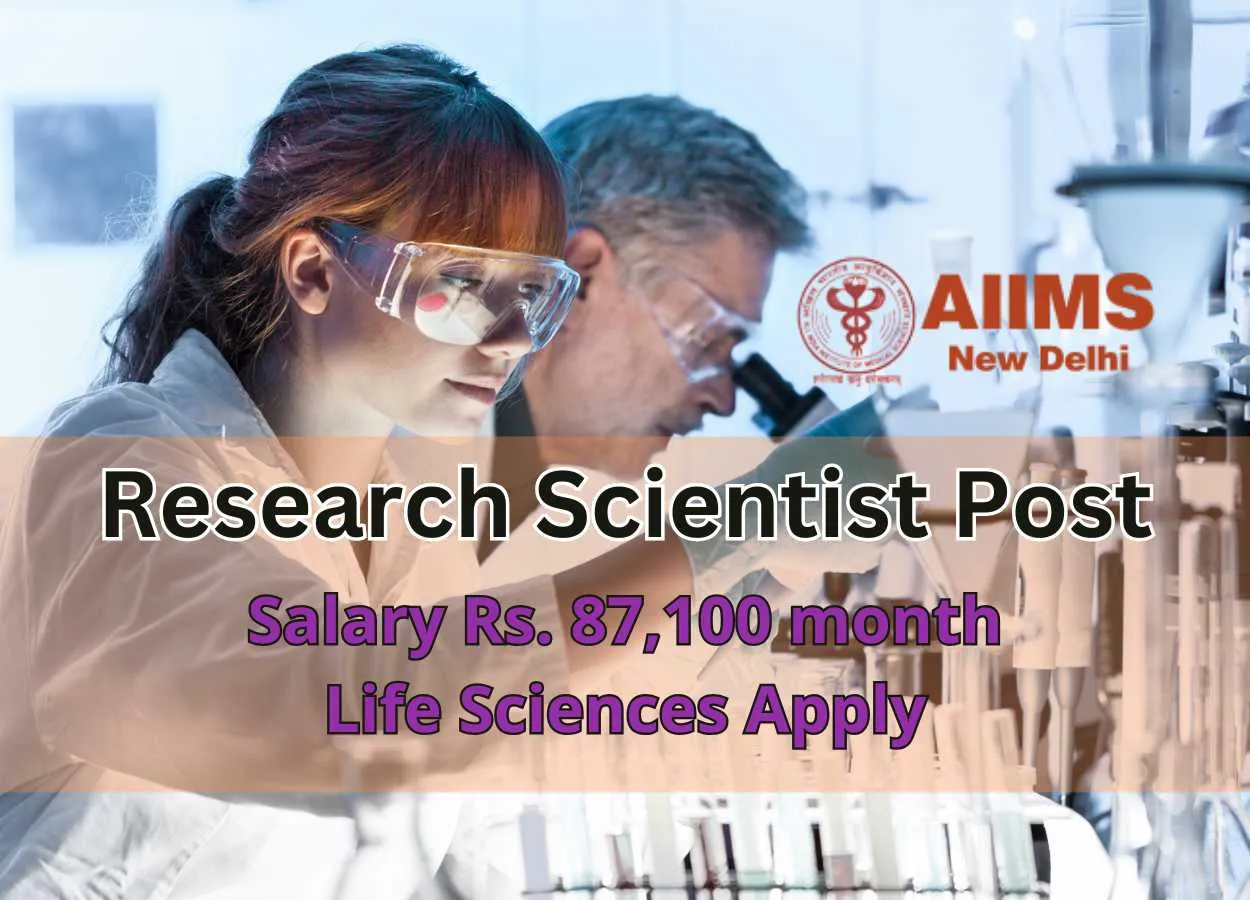 Career for Research Scientist at AIIMS