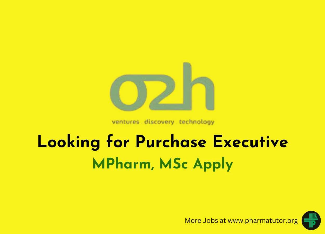 o2h group looking for Purchase Executive