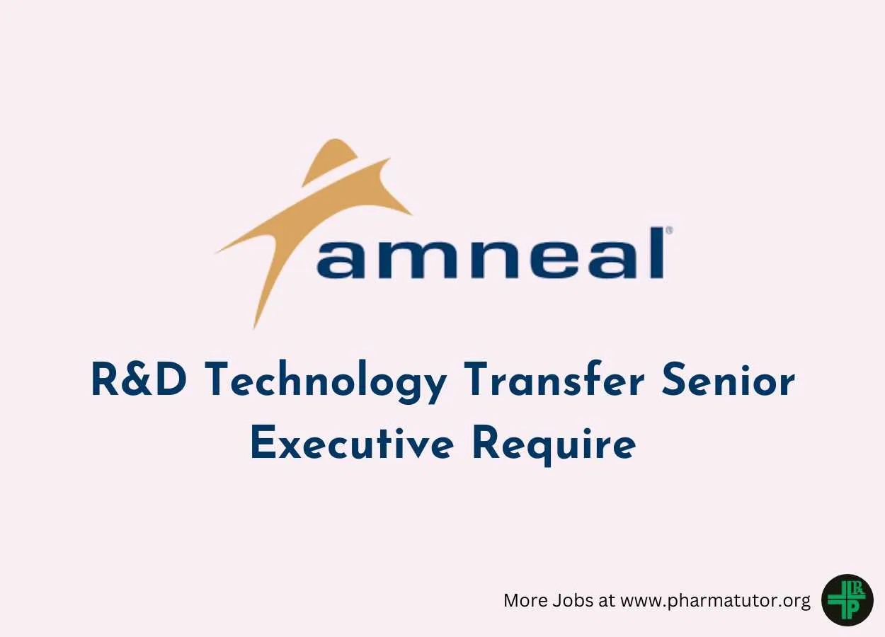 R&D Technology Transfer Senior Executive Require
