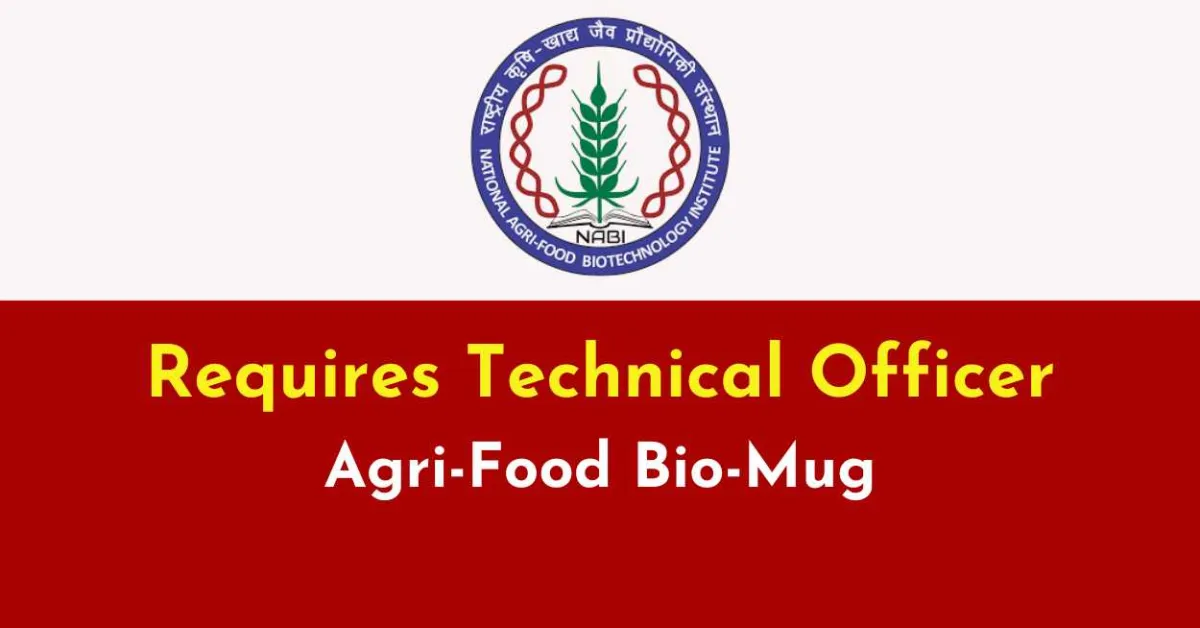 BRIC-NABI requires Technical Officer