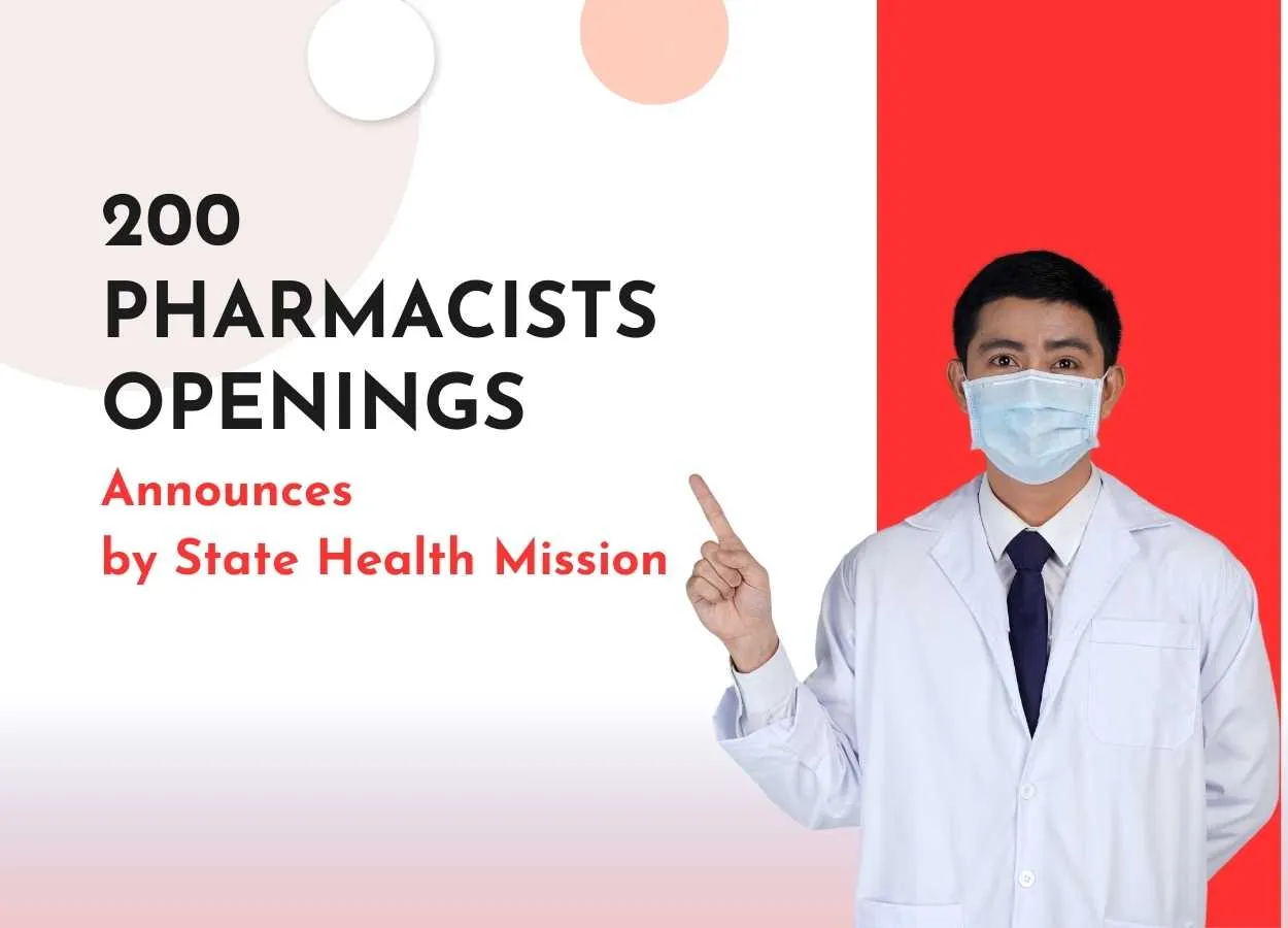 Pharmacists Openings Announces by State Health Mission